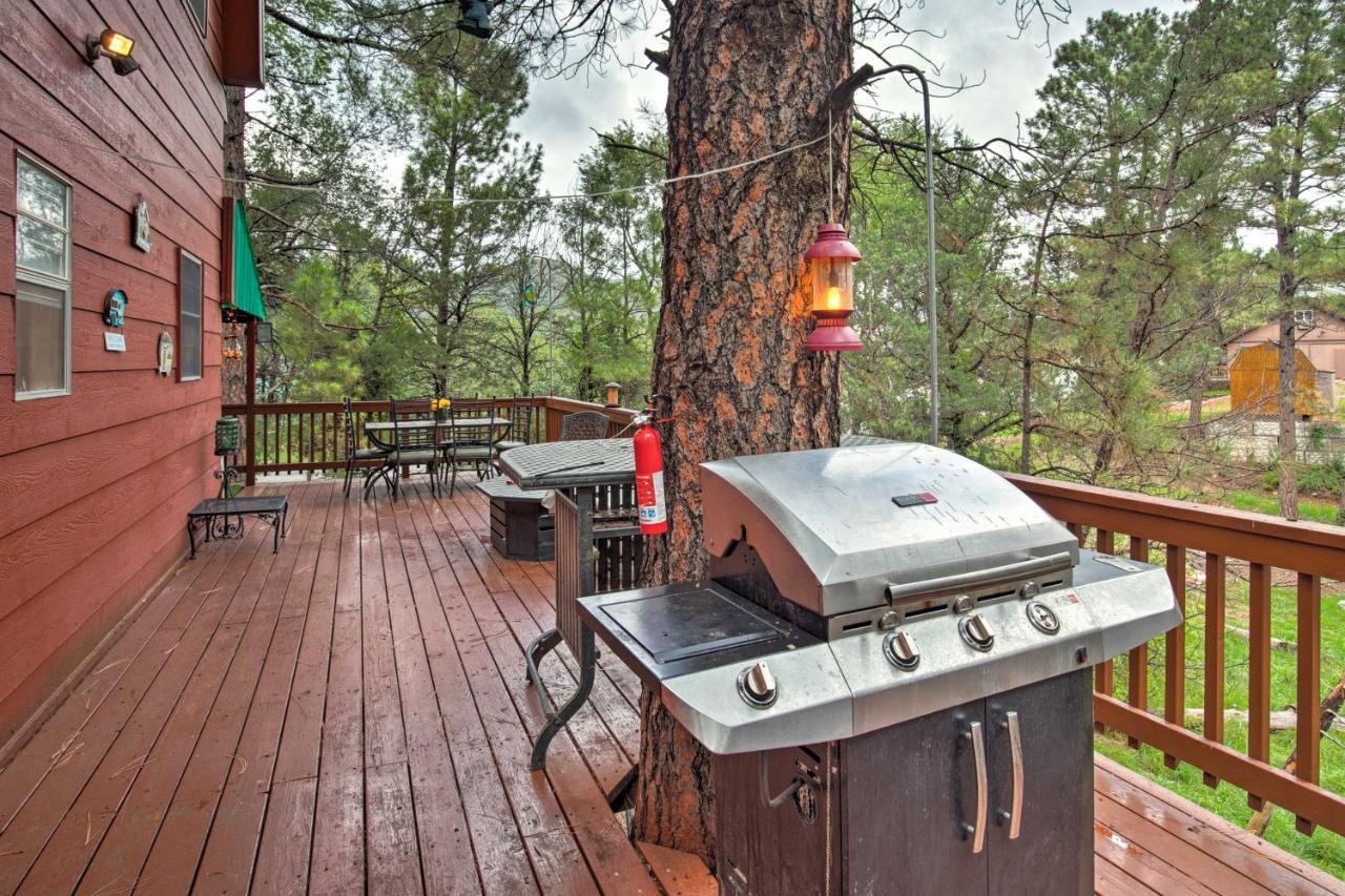 Вилла Ruidoso Cabin With Deck And Grill Less Than 3 Mi To Race Track Экстерьер фото